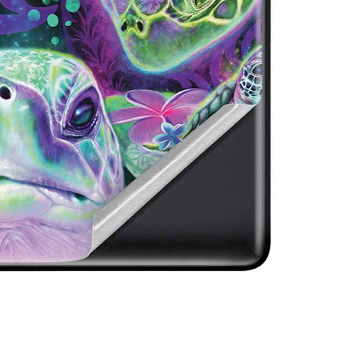 Rainbow Sea Turtles by Sheena Pike Google Pixel 6 Skin